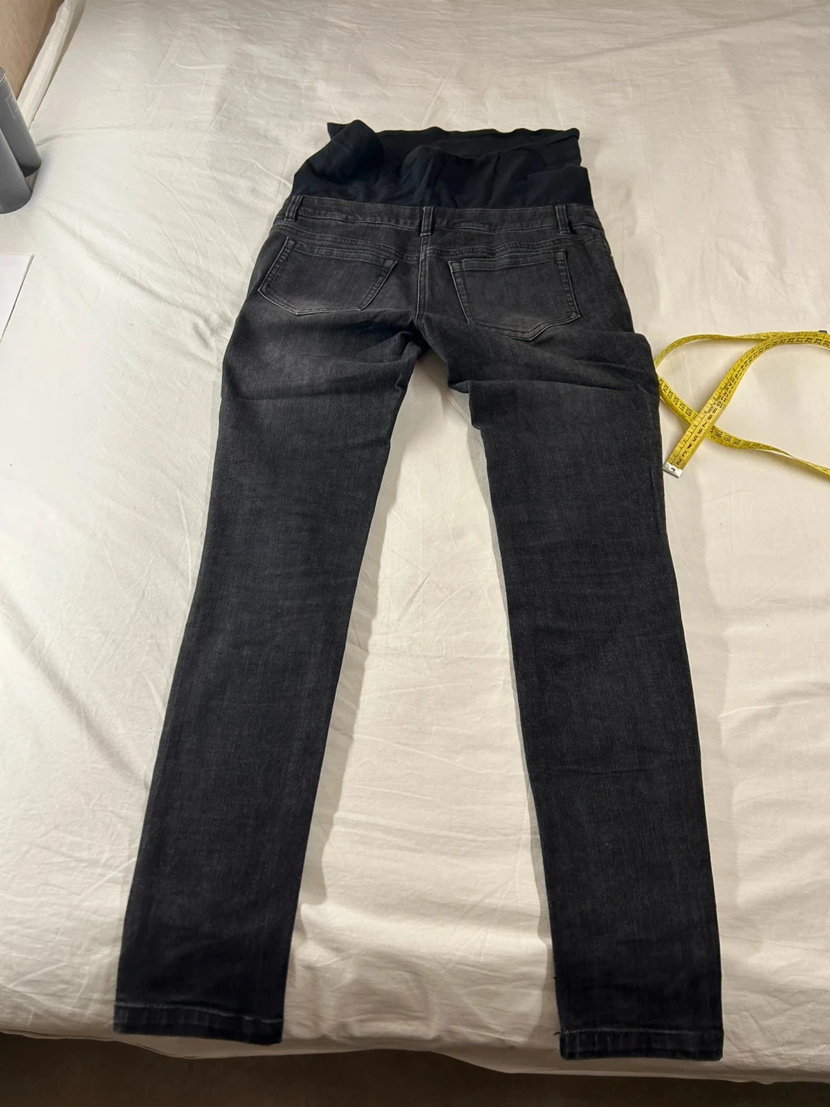 Jeans de cintura alta vertbaudet preto – photo 8